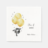 Diploma Ballonnen Servet (Voorkant)