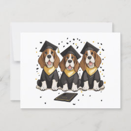 Diploma Basset Hound Honden Briefkaart