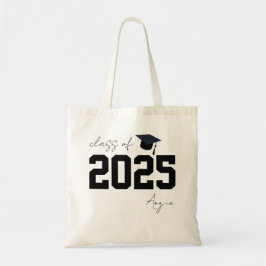 diploma cadeautas, afstudeercadeaus, klas van 25 tote bag