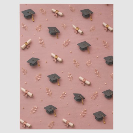 Diploma Cadeautas Tissuepapier (Voorkant)