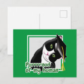 Diploma Cat Briefkaart (Voorkant / Achterkant)