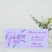 Diploma en bogen - kaart (Staand voorkant)