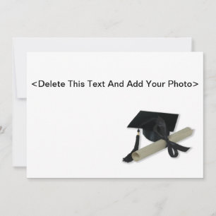 Diploma- en graduatieclap (Mortar Board) Aankondiging