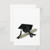 Diploma- en graduatieclap (Mortar Board) Aankondiging (Voorkant / Achterkant)