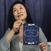 Diploma en Laurel Afstuderen Uitnodiging