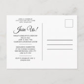 Diploma Foto Aankondiging Uitnodiging Wit (Achterkant)