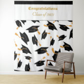 Diploma Foto Achtergrond Tapijt Wandkleed (In situ)