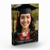 Diploma Foto Bord Gefeliciteerd de Afgestudeerde (Links)