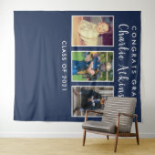 Diploma foto collage achtergrond banner wandkleed (In Situ (horizontaal))