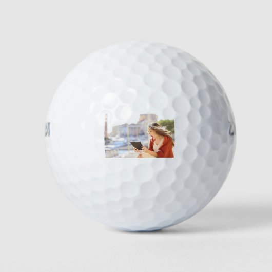Diploma Foto Feest Artikelen, Golfballen (Voorkant)