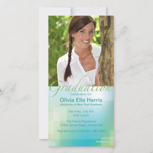 Diploma Foto Kaart (Voorkant)