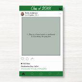 Diploma Frame Feest Prop Foto Booth Poster