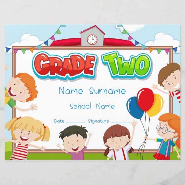 Diploma graad 2 (Voorkant)