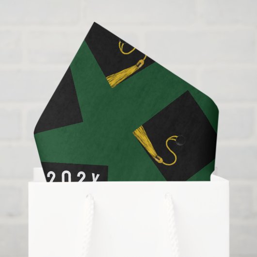 Diploma Groen Tissuepapier (Cadeauzakje)