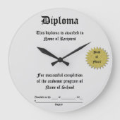 Diploma Grote Klok (Voorkant)