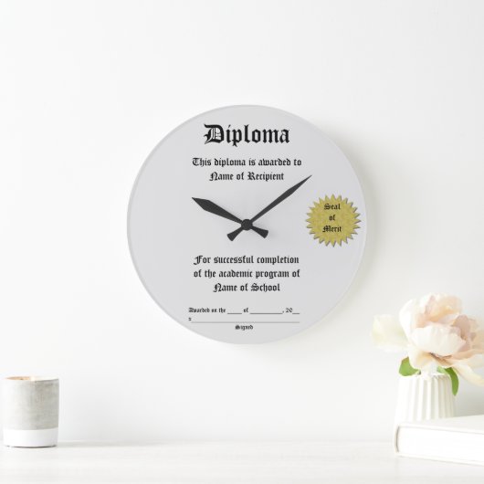 Diploma Grote Klok (Huis)