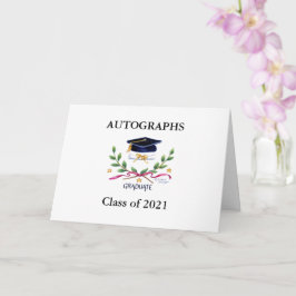 Diploma Handtekeningen Kaart