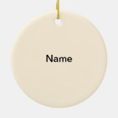 Diploma Hoedje Diploma-versiering Keramisch Ornament (Achterkant)