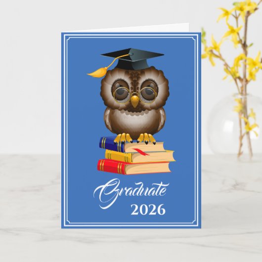 Diploma kaart (Gele Bloem)