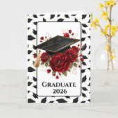 Diploma kaart (Gele Bloem)