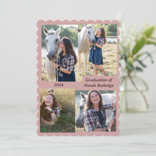 Diploma kaart (Staand voorkant)