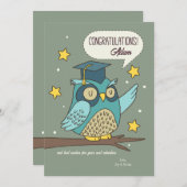 Diploma kaart gefeliciteerd (Voorkant / Achterkant)