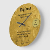 Diploma Large Clock Grote Klok (Hoek)