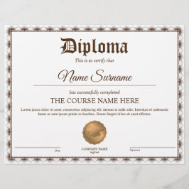 Diploma licentiecursus voor deelname