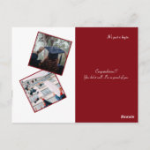 Diploma middelbare school felicitaties kaart (Achterkant)