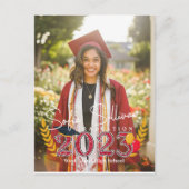 Diploma middelbare school felicitaties kaart (Voorkant)