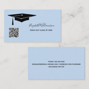 Diploma Naamkaart QR-code invoegkaart Contactkaartje