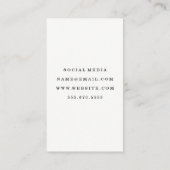 Diploma | Nieuwe werknemer | Achtergrond in waterv Visitekaartje (Achterkant)