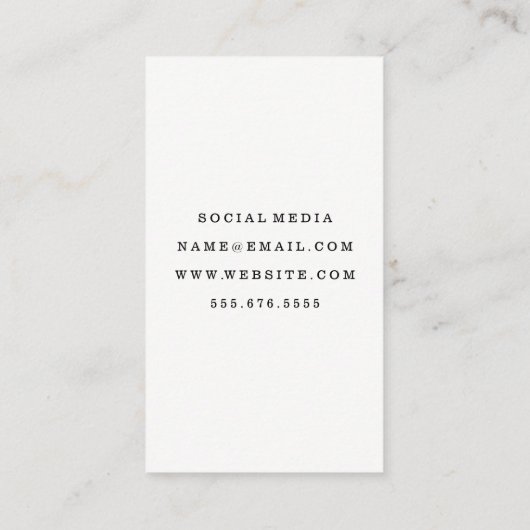 Diploma | Nieuwe werknemer | Achtergrond in waterv Visitekaartje (Achterkant)