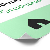 Diploma Party Prop Foto Booth Frame Decoratie (Hoek)