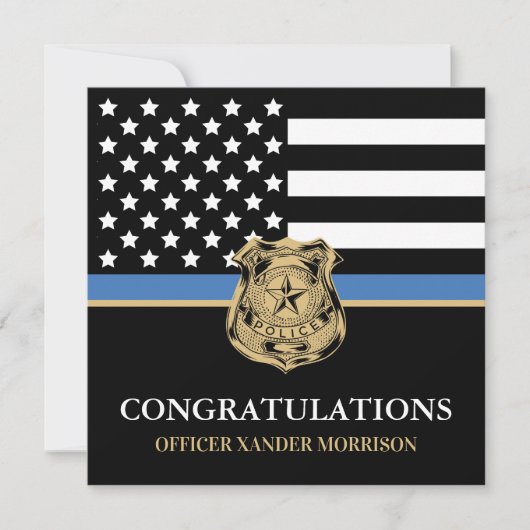 Diploma Politie Agent Kaart (Voorkant)