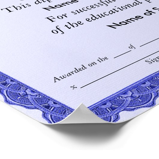 Diploma Poster (Hoek)