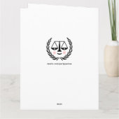 Diploma Rechtsgeleerdheid Kaart (Achterkant)