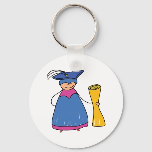 Diploma-Sleutelhanger Sleutelhanger (Achterkant)