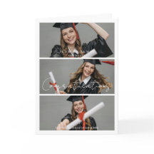 Diploma Uitgereikt Foto Collage Afgestudeerde