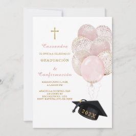 Diploma-uitnodiging en Confirmatie Kaart