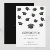 Diploma-uitnodiging Kaart (Voorkant / Achterkant)