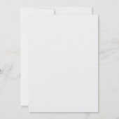Diploma-uitnodiging Kaart (Achterkant)