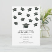 Diploma-uitnodiging Kaart (Staand voorkant)