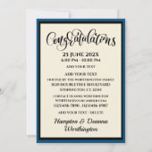 Diploma-uitnodiging Kaart (Achterkant)