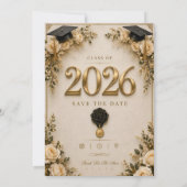 Diploma Uitnodiging Klas van 2026 Datum Bespreken (Achterkant)