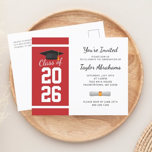 Diploma-uitreiking 2023 Rood Witte Afstudeerfeest