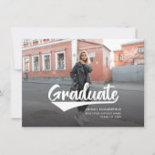 Diploma-uitreiking 2024 Modern Foto Afstudeeruitno (Voorkant)