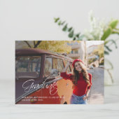 Diploma-uitreiking 2025 Moderne Foto Aankondiging (Staand voorkant)