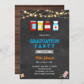 Diploma-uitreiking apotheek medische uitnodiging (Voorkant / Achterkant)