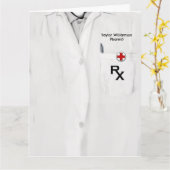 Diploma-uitreiking apothekersassistent kaart (Gele Bloem)